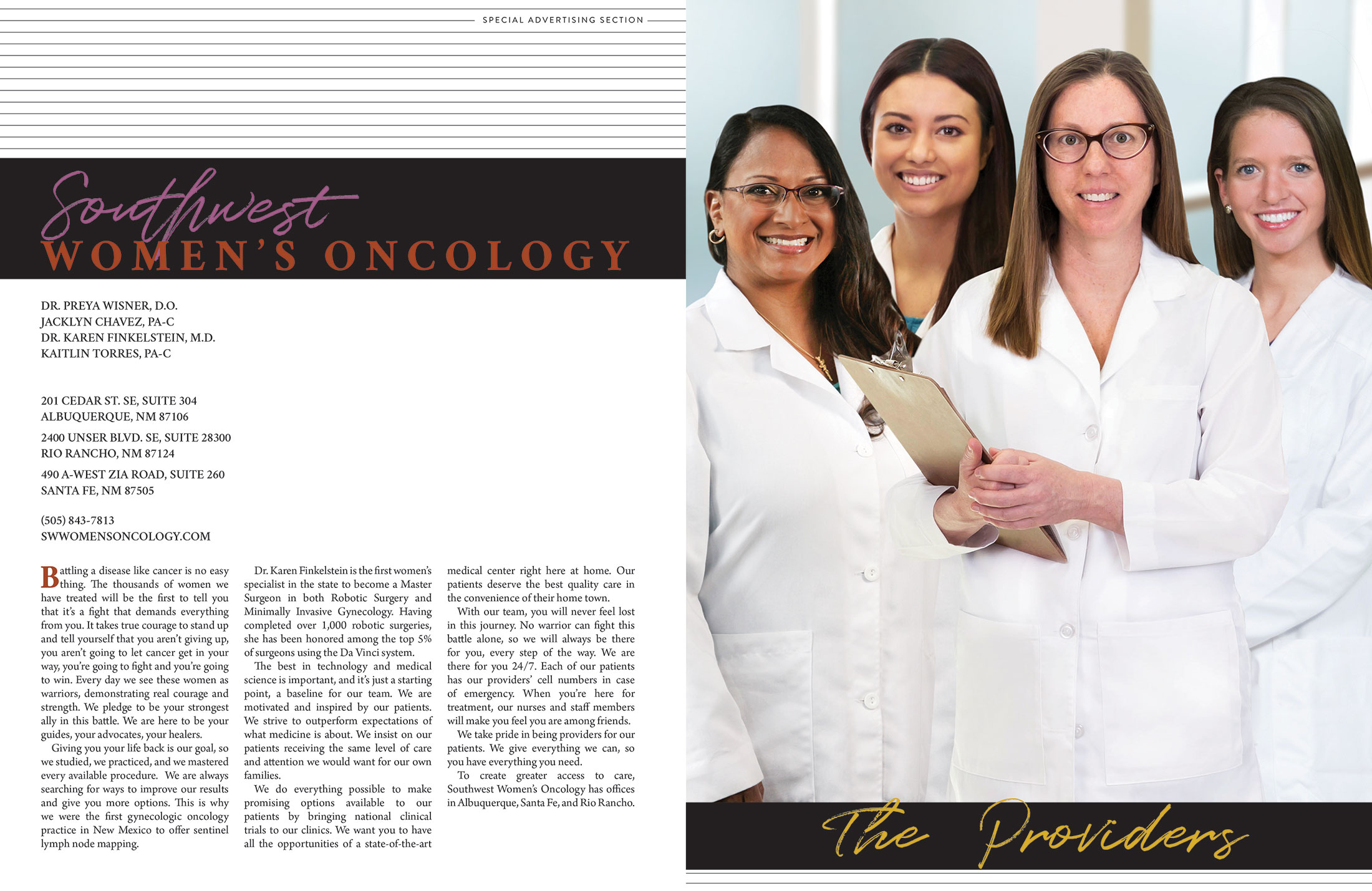 southwest womens oncology provides expert treatment and compassionate care