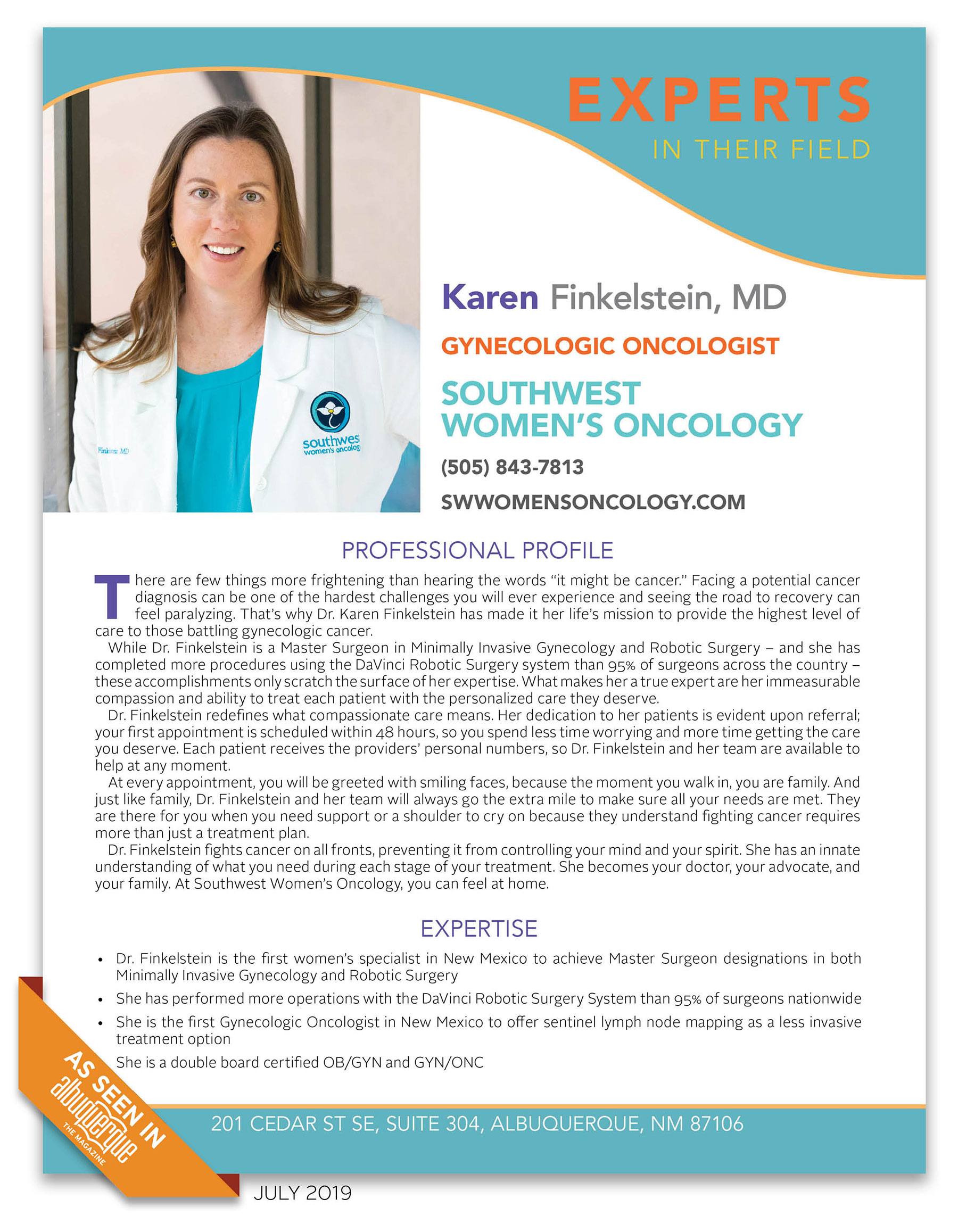 gynecologic oncology professionals